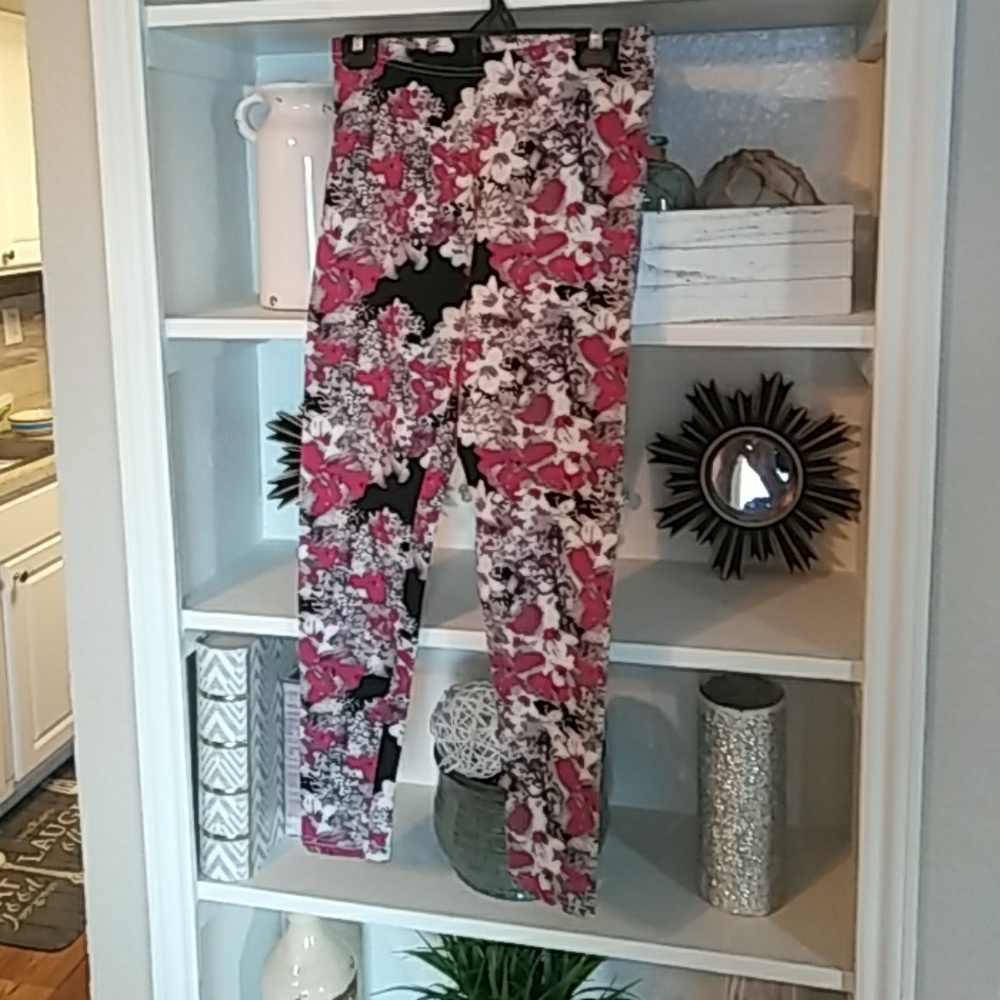 ***SOLD***Floral Tights by Vera Wang